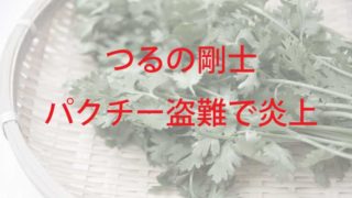 つるの剛士が作る農作物パクチー